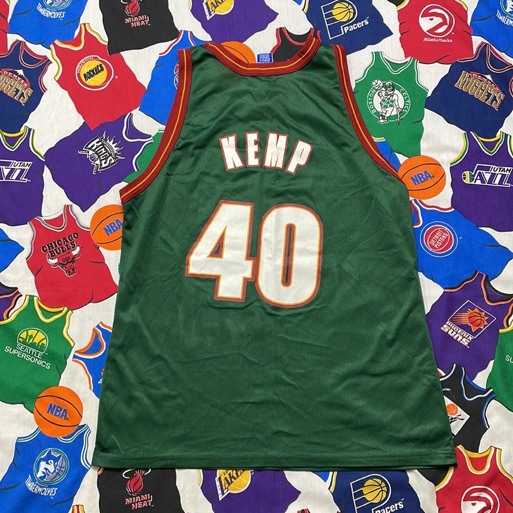 Vintage Champion Seattle SuperSonics “Kemp” Jersey - Picture 2 of 4
